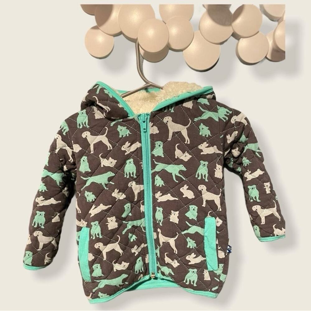 Kickee Pants‎ fleece hood jacket